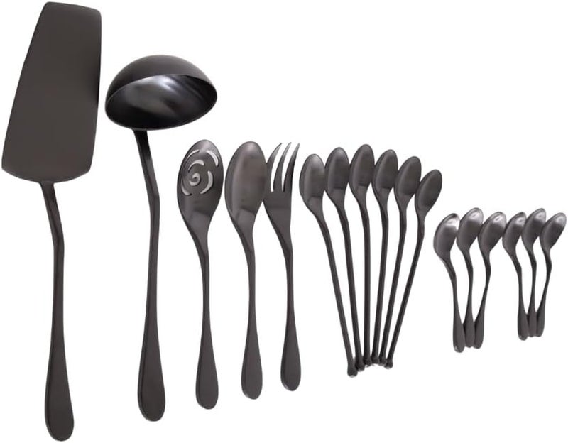 Knork ® Coated Black Completer Set – 17 Piece - Image 2